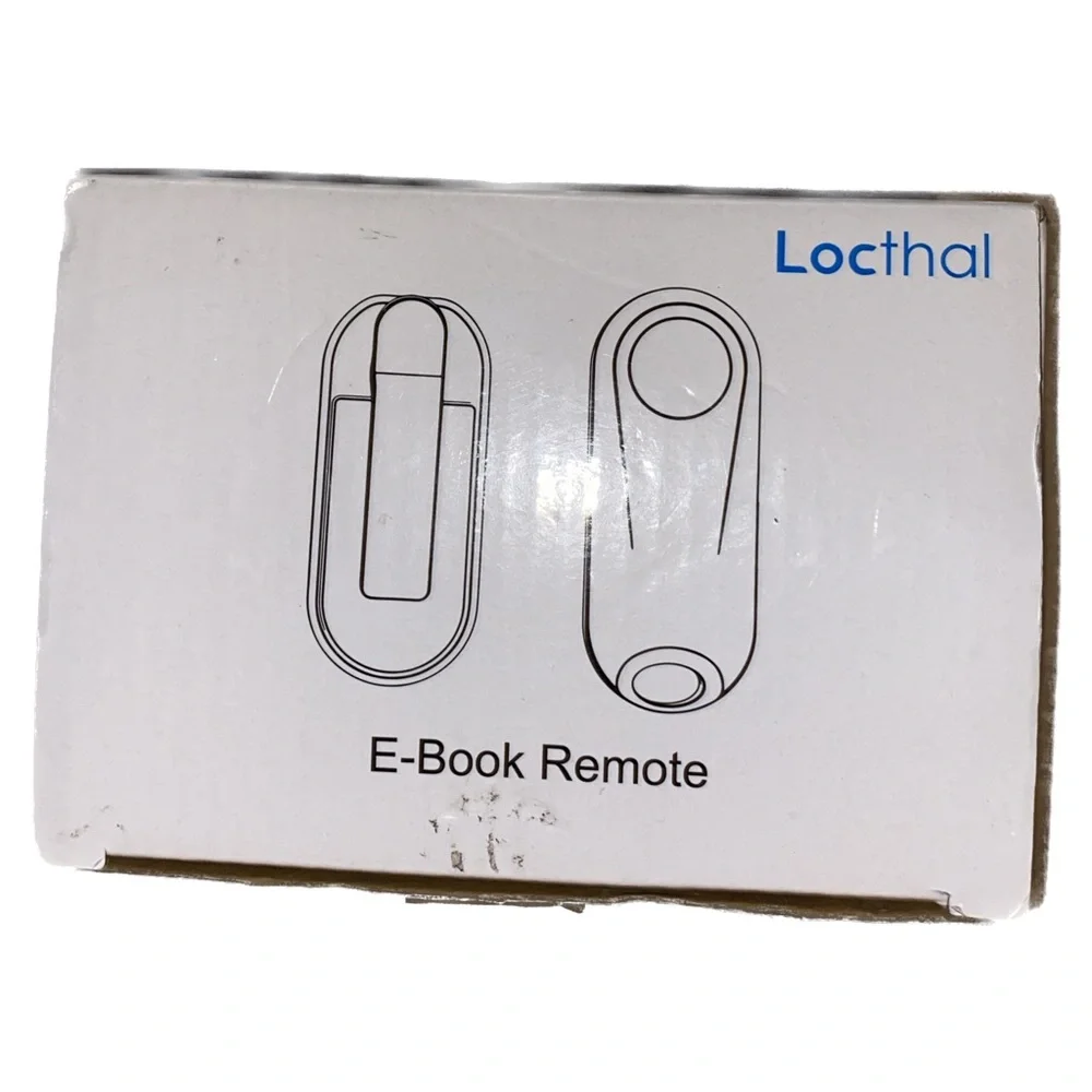 Locthal E-Book Page Turner Remote Control for Tablets, Kindle, eReaders.